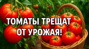 В июле даю томатам эту подкормку - собираю ведрами!