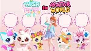 Создаём волшебную Wish Cat в Avatar World 😺✨