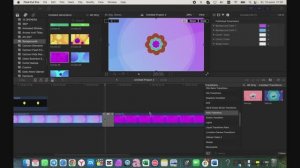 Делаем цветочный переход в Apple Motion для Final Cut Pro
