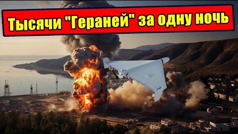 Как тысяча "Гераней" ударили по ключевым позициям противника