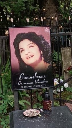 Цыганская семья Вишневских на Востряковском кладбище