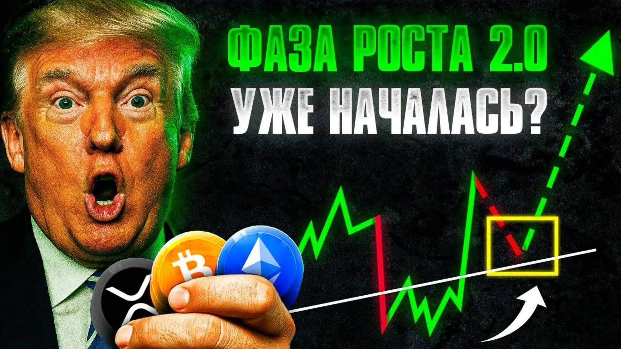 Биткоин Все Идет По Плану Трампа Но Есть Нюанс! Криптовалюта Что Дальше! Новый ATH Или Коррекция смотреть онлайн