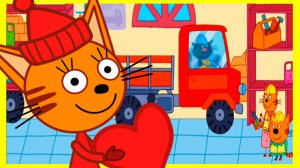 ТРИ КОТА - Давай поможем компоту собрать машинку