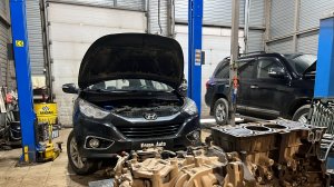 Старенький Вологодский Хёнде с пробегом 250. Капиталка G4KD