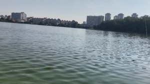 Вернулись в город, приехали на рыбалку.
