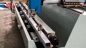 3+1-осевой сверлильно-фрезерный станок FABTEC SKX3+1-CNC-3000 с ЧПУ для обработки алюминиевого профи
