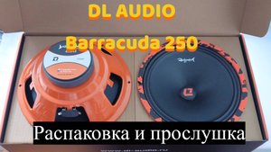 DL Audio Barracuda 250 распаковка и прослушка