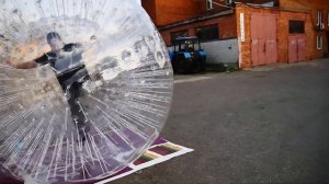 Двойной шар, двойной зорб, акзазорб, водный шар, водный аттракцион в Москве