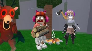 Выживаем 99 дней в лесу,но без костра!!!!/Roblox 99 Nights in the Forest🔦