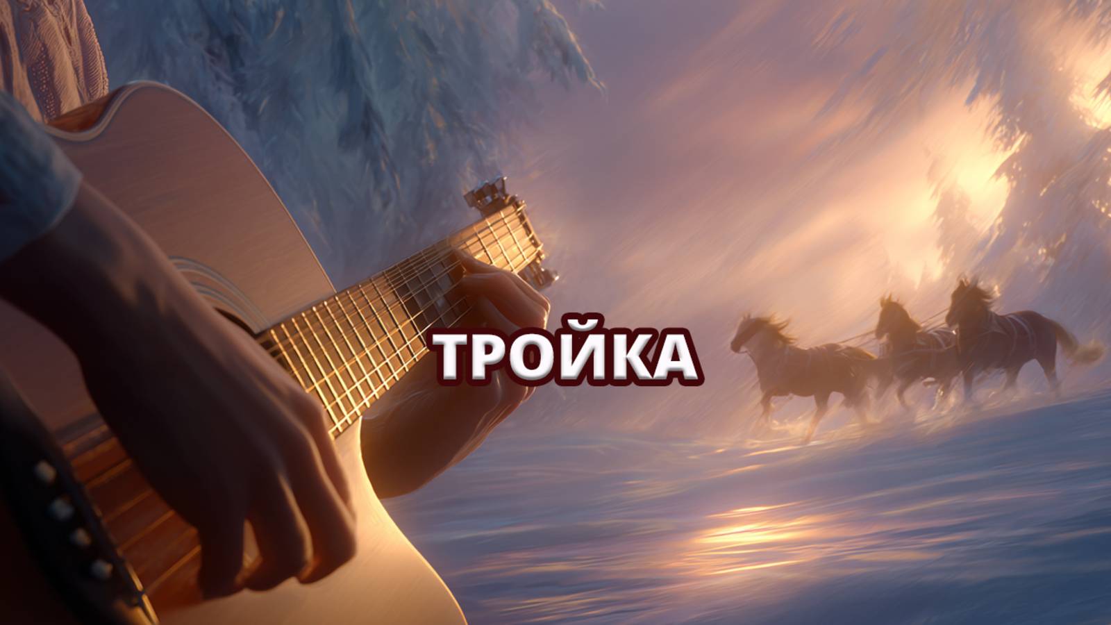 🎸 Фантазия на тему "Вот мчится тройка почтовая"