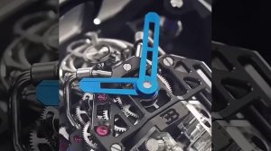 Часы со встроенным миниатюрным двигателем от Bugatti
