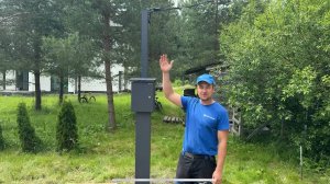 Установка трубостойки | ЭЛЕКТРОЛИНИЯ