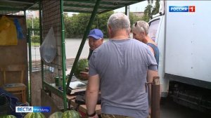 Арбузный сезон в Рязани открыт