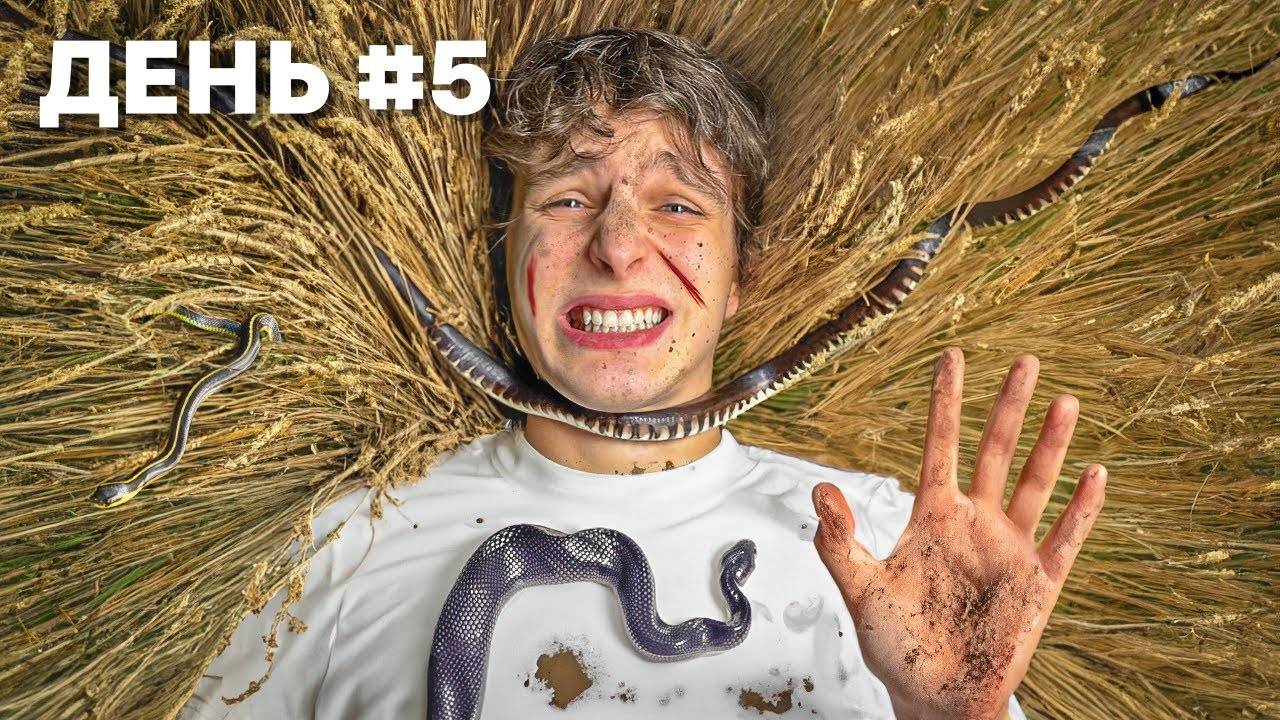 Я ВЫЖИЛ 7 ДНЕЙ В ОТКРЫТОМ ПОЛЕ смотреть онлайн