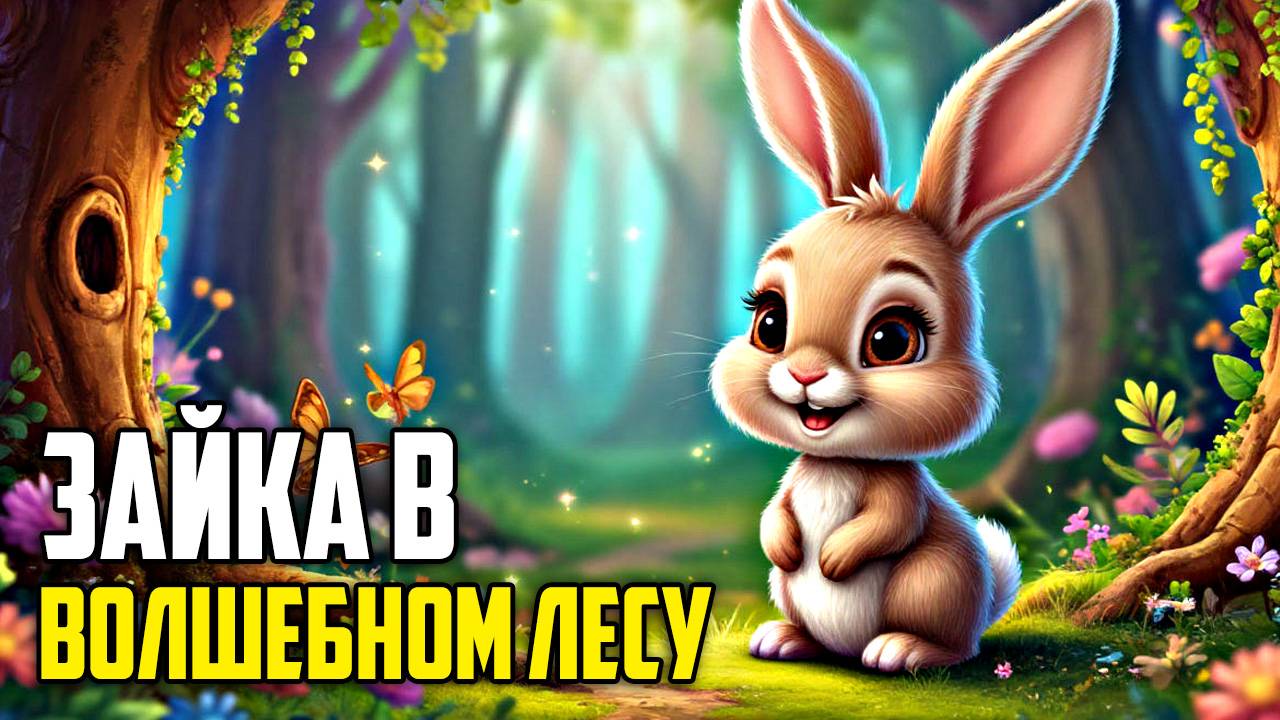 Сказки на ночь для малышей |Зайка в Волшебном Лесу| Слушать сказки перед сном| Аудио сказки | Сказка
