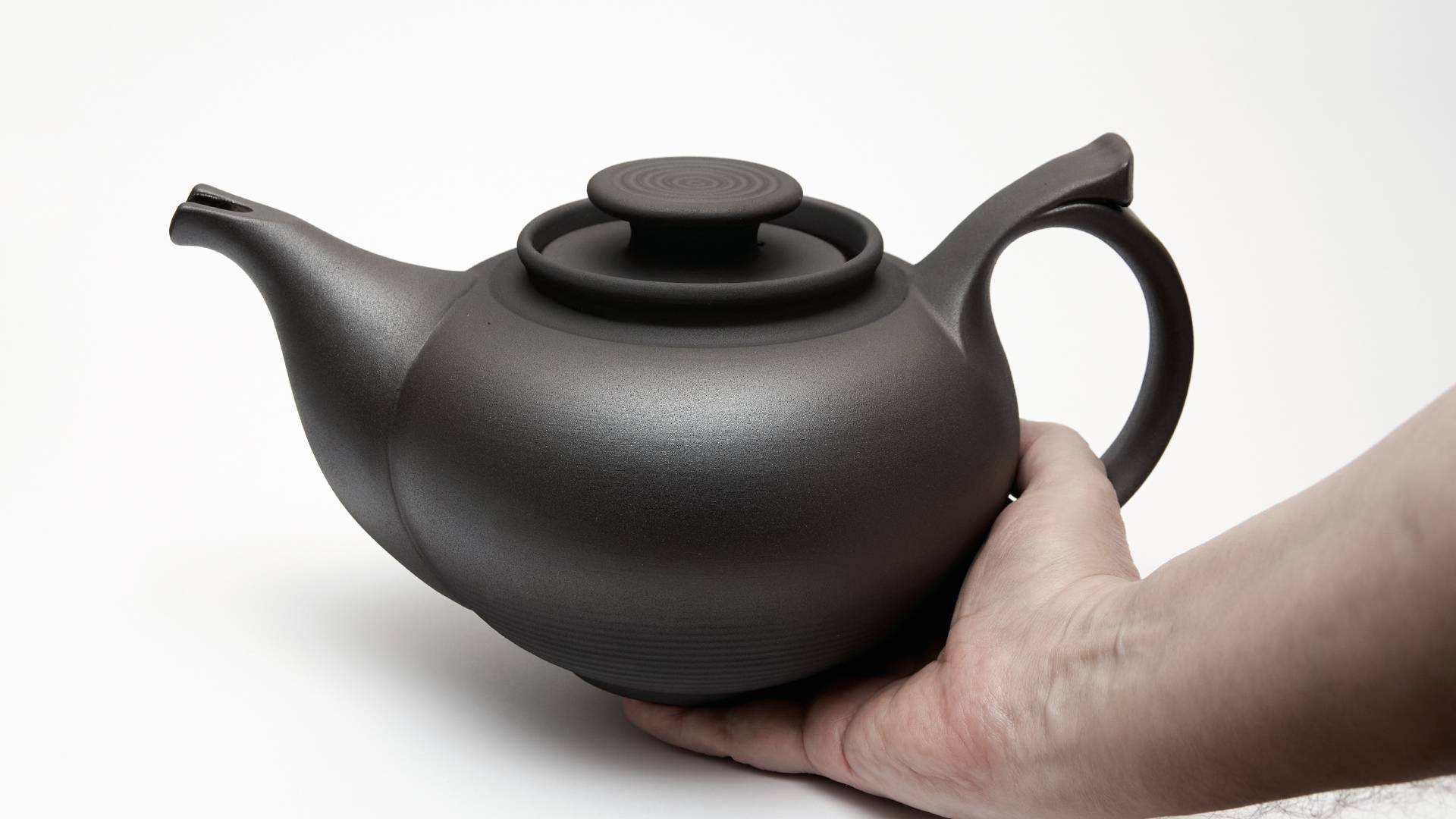 Чайник гончарный коллекционный.