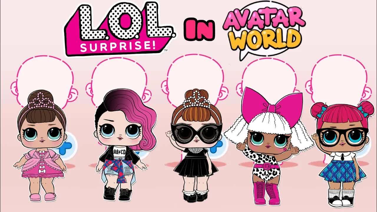 Создаём L.O.L. Surprise в Avatar World 🎀✨ смотреть онлайн