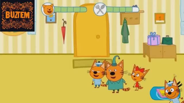 Три Кота!! много детских мини-игр!! смотри и развивай!