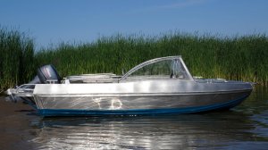 Лодка «Ёрш» мотор 10 л.с. Не требует регистрации и прав управления