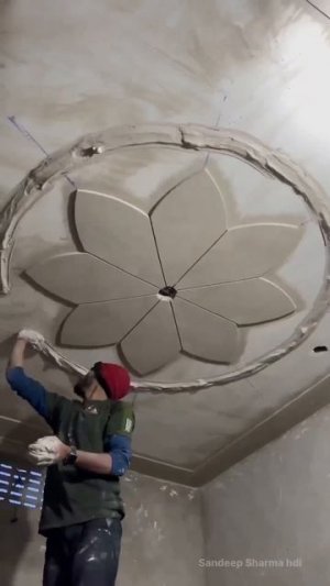 Элегантный способ оформления потолка просто и стильно.