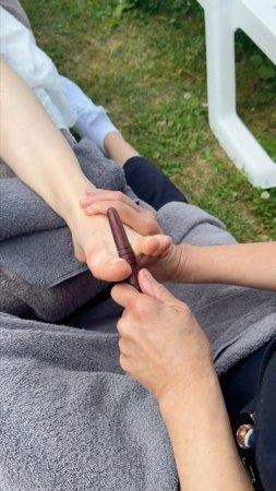 Ваши ноги скажут «спасибо»! Попробуйте тайский массаж на свежем воздухе ☀️