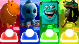 БУРБАЛОНИ ЛУЛИЛОЛИ 🆚 БЛУБЕРРИ ОКТОПУСИНИ 🆚 БОМ БОМ БОМ ГАЗУН 🆚 БОНЕКА АМБАЛАБУ | Tiles Hop №78