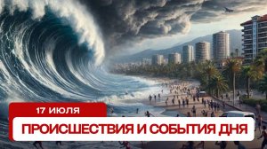 Катаклизмы за день 17.07.2025. Новости сегодня, ЧП, события дня!
