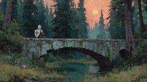 Мост одиночества - Песнопение тамплиеров для облегчения тягот , григорианские песнопения души