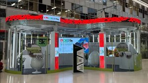 Технопарк Skolkovo: Led экран Гибкий Р1.8 GOB, SMD экраны Р2.5 и COB Сенсорный экран Р0.9 мм