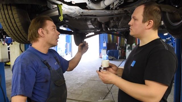 VOLVO XC60 замена масла в АКПП муфте Халдекса заднем и углов