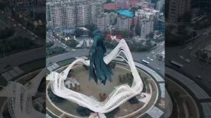 Статуя Гуань Юй в Цзинчжоу, провинция Хубэй, Китай.