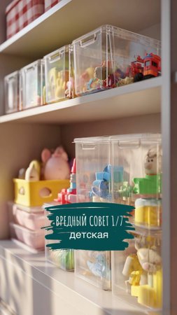Рубрика ВРЕДНЫЕ СОВЕТЫ - Сохраняйте ПЯТЬ правил для удобной детской 🧸