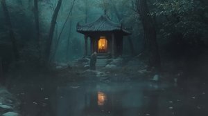 Одинокий монах - Спокойная целебная музыка Тибета, расслабляющая музыка для сна и медитации