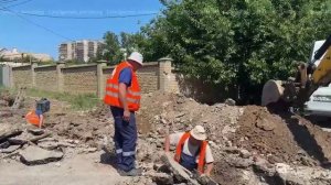 Рабочие из Санкт-Петербурга продолжают устранять аварии на коммунальных сетях в Мариуполе