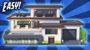 Постройка стильного дома в Майнкрафте — Без модов! #minecraft