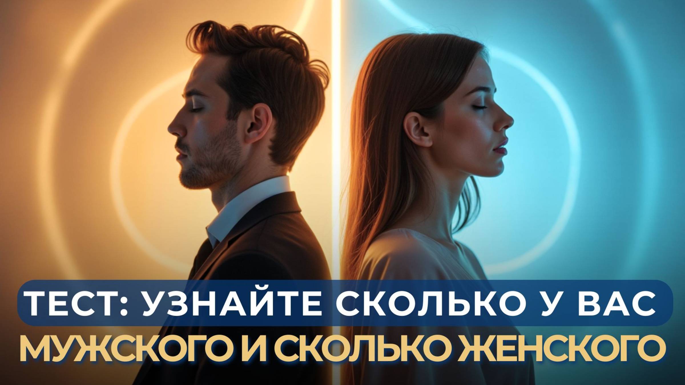 Тест: узнайте сколько у вас мужского и сколько женского  #практика #внутреннийбаланс #психология