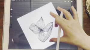 Зенарт - Необычный цветок (часть 1. Лепестки из линий)