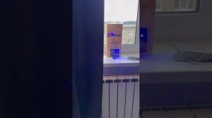 Тест лазера Gatling на прожигание