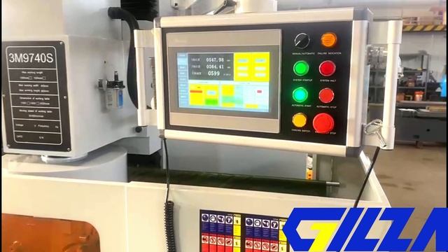 Фрезеровка и шлифовка без оператора — станок SJMC SKM1550 смотреть онлайн