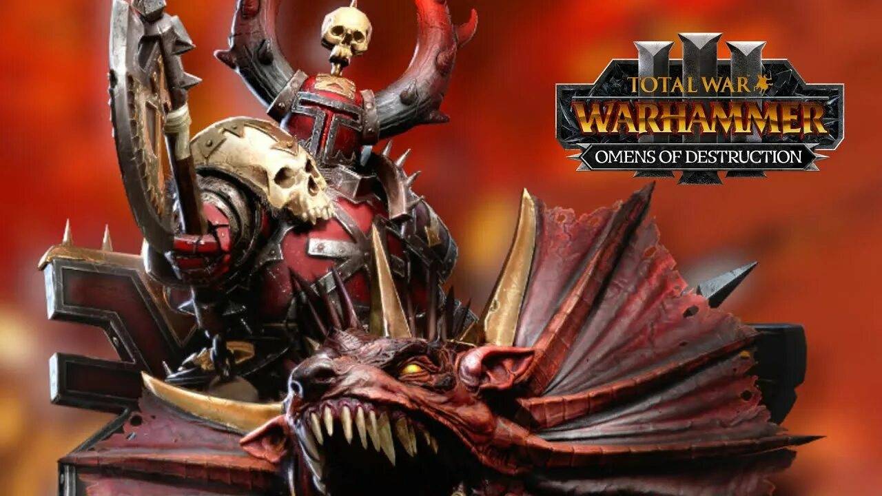 Тотал вар вархаммер 3 прохождение за Арбаала Непобеждённого часть 2 (конфедерация с Ужулом)