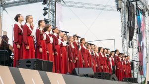 "Веселый ветер" И. Дунаевский, Большой детский хор имени Попова. Лето. Музыка. Музей