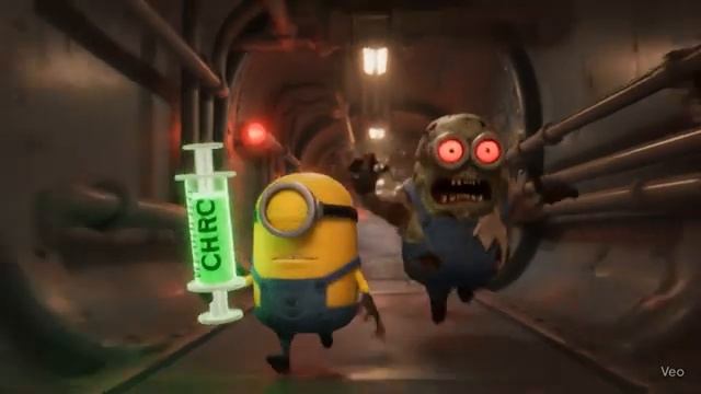 Minions Face DEADLY Zombie Mutation in Abandoned Bunker - Story of Transformation