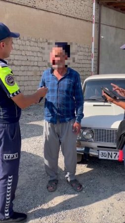 “Zix” boʻlib, mast holda avtomobil boshqarib yurgan 60 yoshli haydovchi aniqlandi.