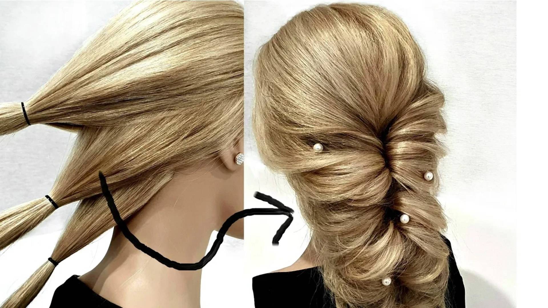 7 Самых быстрых Свадебных причесок за 5 минут, Которые вам понравятся! смотреть онлайн