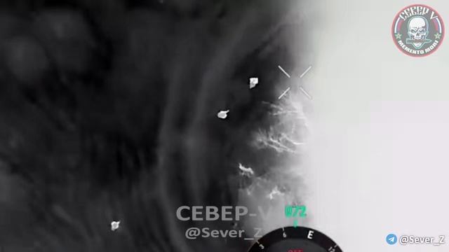 🔥  Ночная охота на отряд противника  Севернее Часов Яра бойцы ВСУ, пользуясь тёмным временем суток