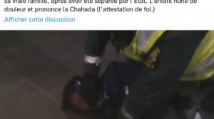 En Suède, les autorités ont plaqué au sol et écrasé avec force, le visage d’un enfant musulman, qui