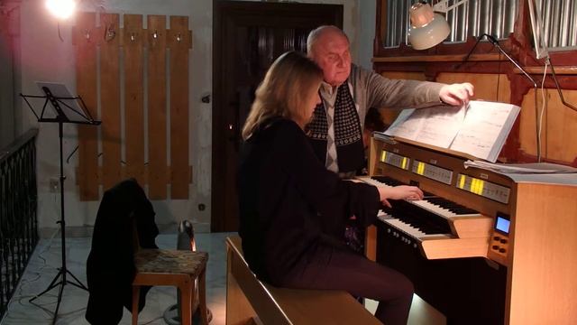 И. С. Бах— хоральная обработка «Allein Gott in der Hoh' sei Ehr”  BWV 662