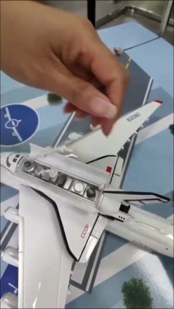 Ан-225 с космическим челноком  Буран