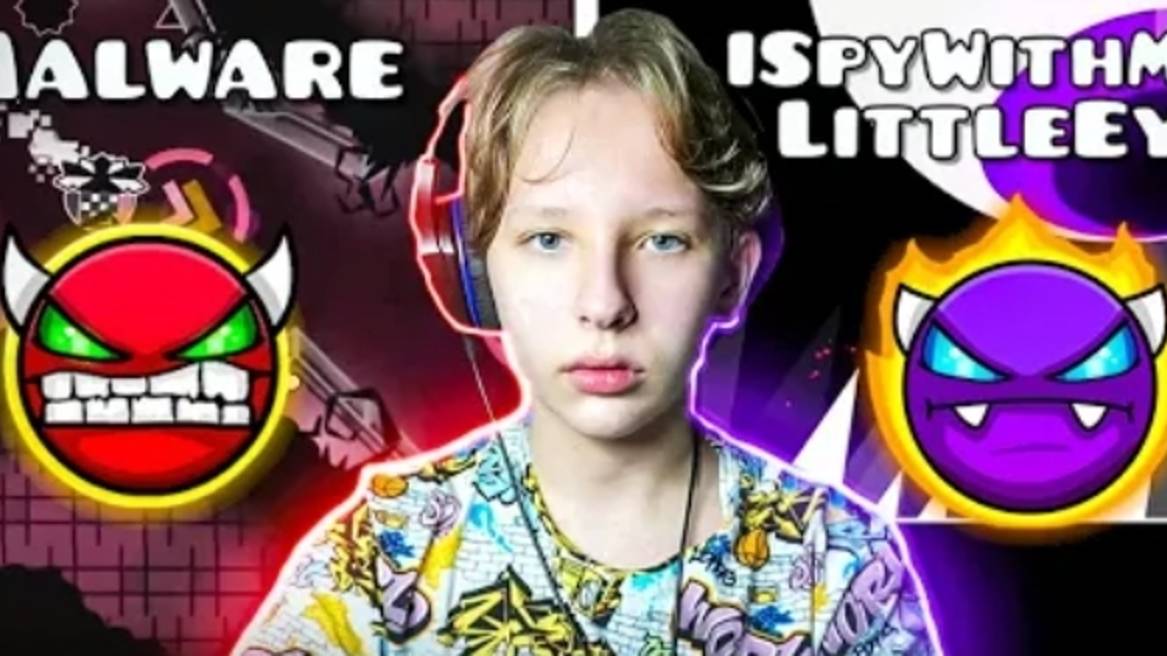 ОЧЕНЬ ЛЕГКИЕ ДЕМОНЫ Malware ISpyWithMyLittleEye Geometry Dash [get-save.com] смотреть онлайн