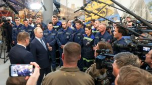 От трубопроводов до кузовных деталей авто: что показали Путину на Магнитогорском комбинате